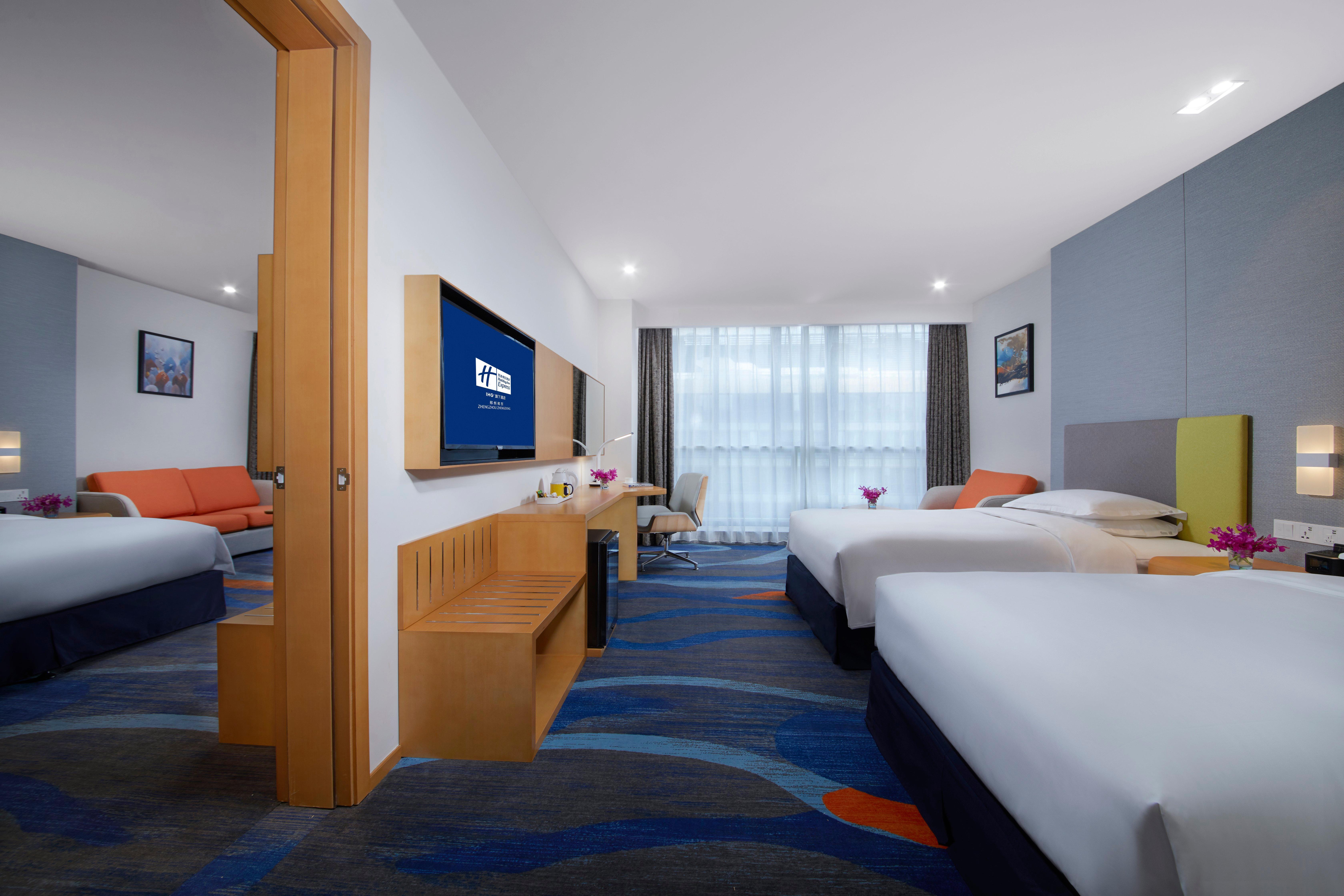 Holiday Inn Express Zhengzhou Zhengdong By Ihg Buitenkant foto