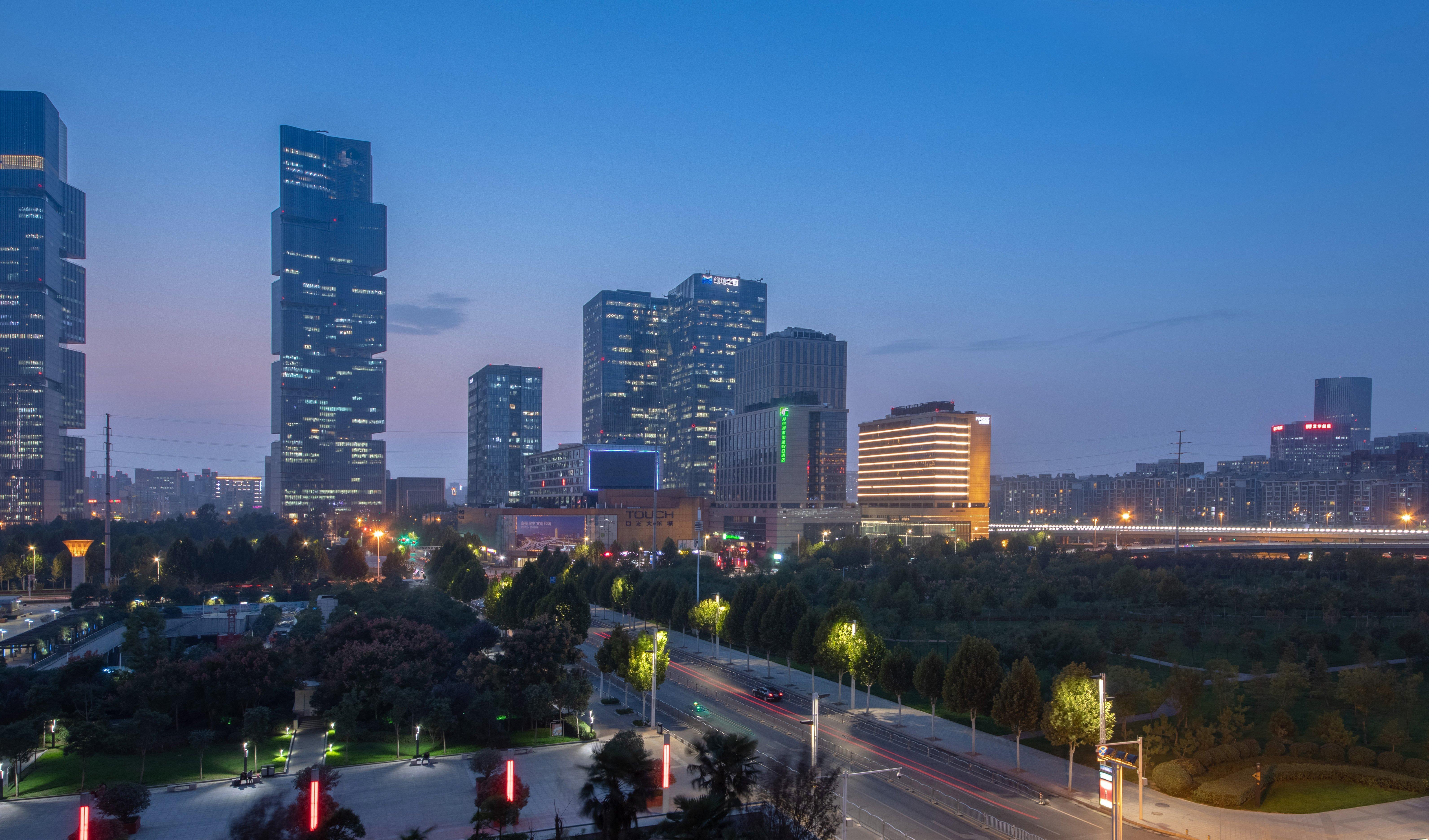 Holiday Inn Express Zhengzhou Zhengdong By Ihg Buitenkant foto