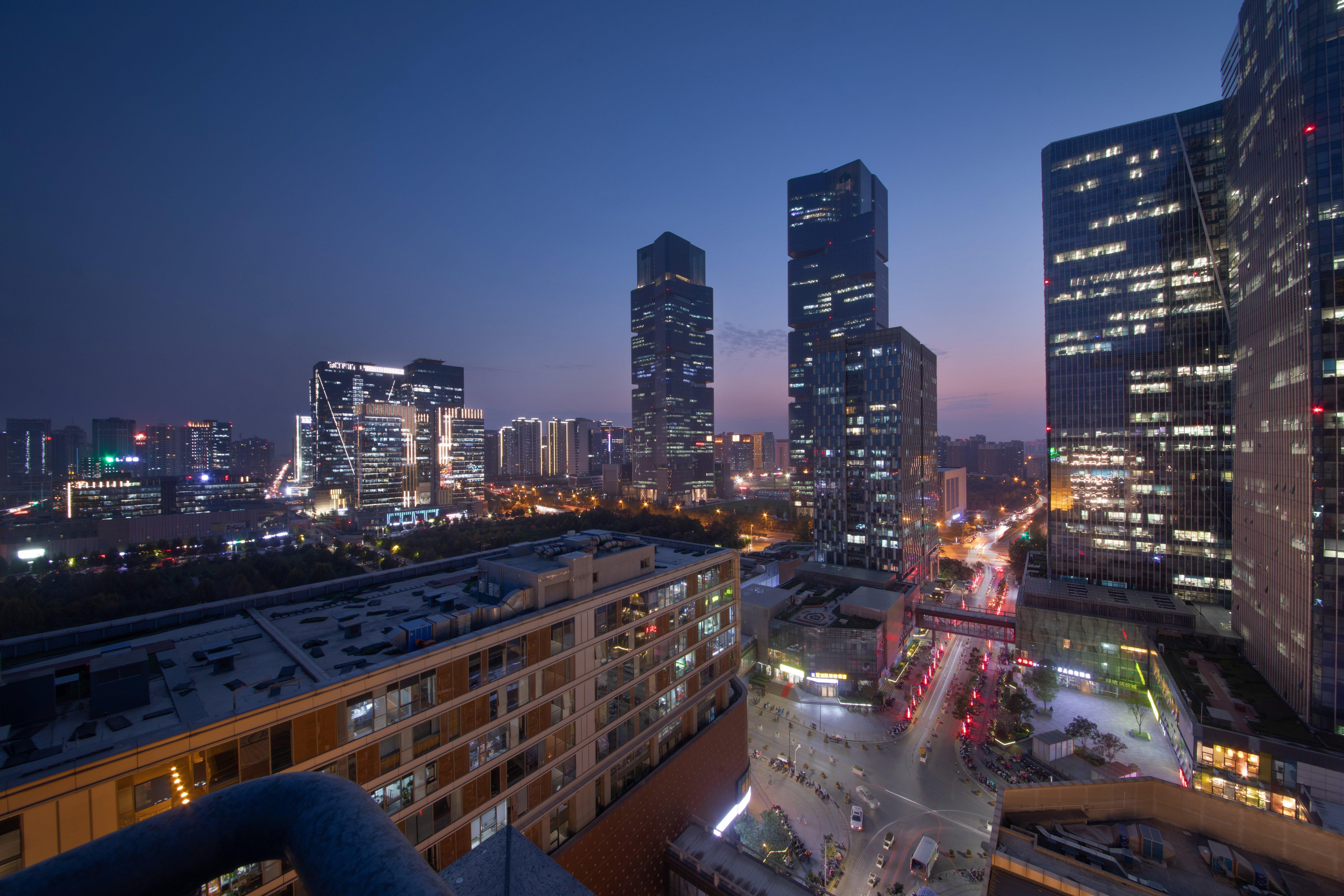 Holiday Inn Express Zhengzhou Zhengdong By Ihg Buitenkant foto